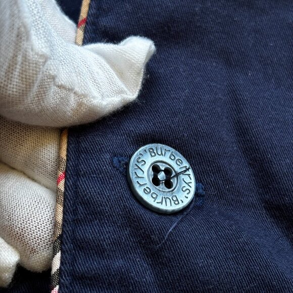 Vintage Burberrys Men’s Plaid Trim Pajama Top - L - Picture 10 of 12